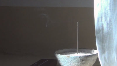 video of incense burning